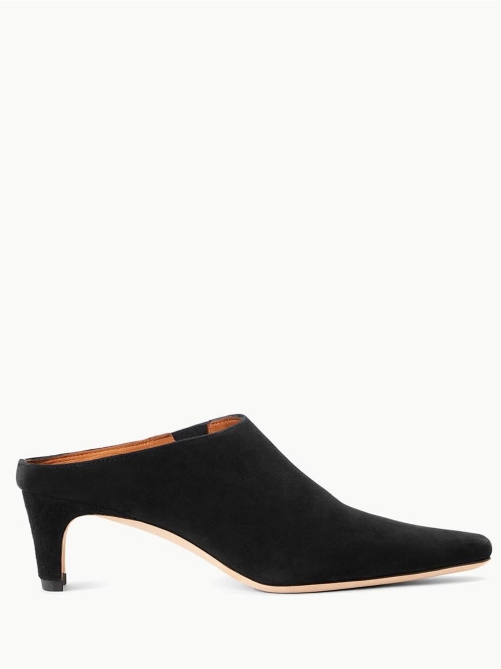 STAUD Wally Black Suede Mules - 40EU/10US - NEW IN BOX